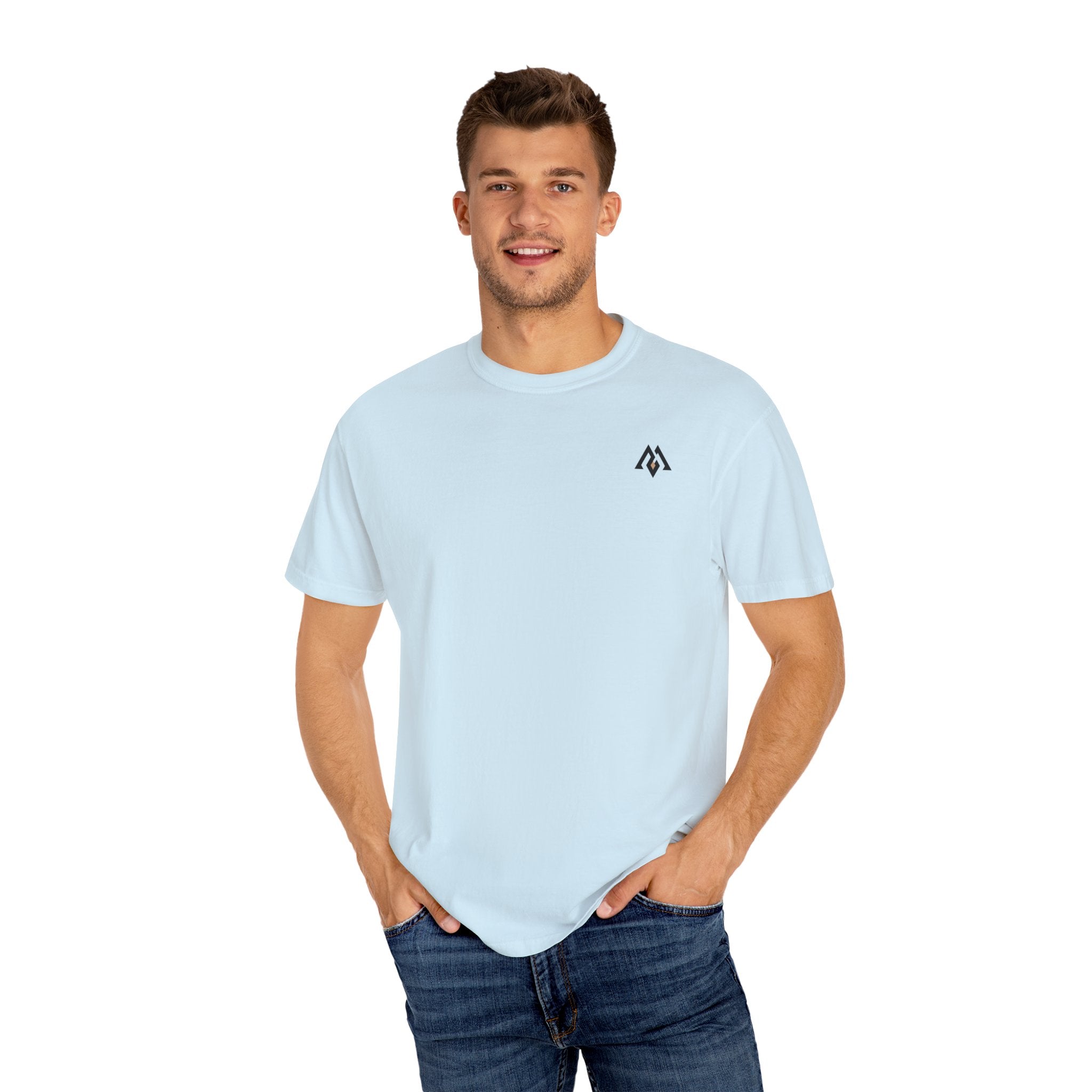 Garment-Dyed Unisex T-Shirt | Relaxed Fit Cotton Tee