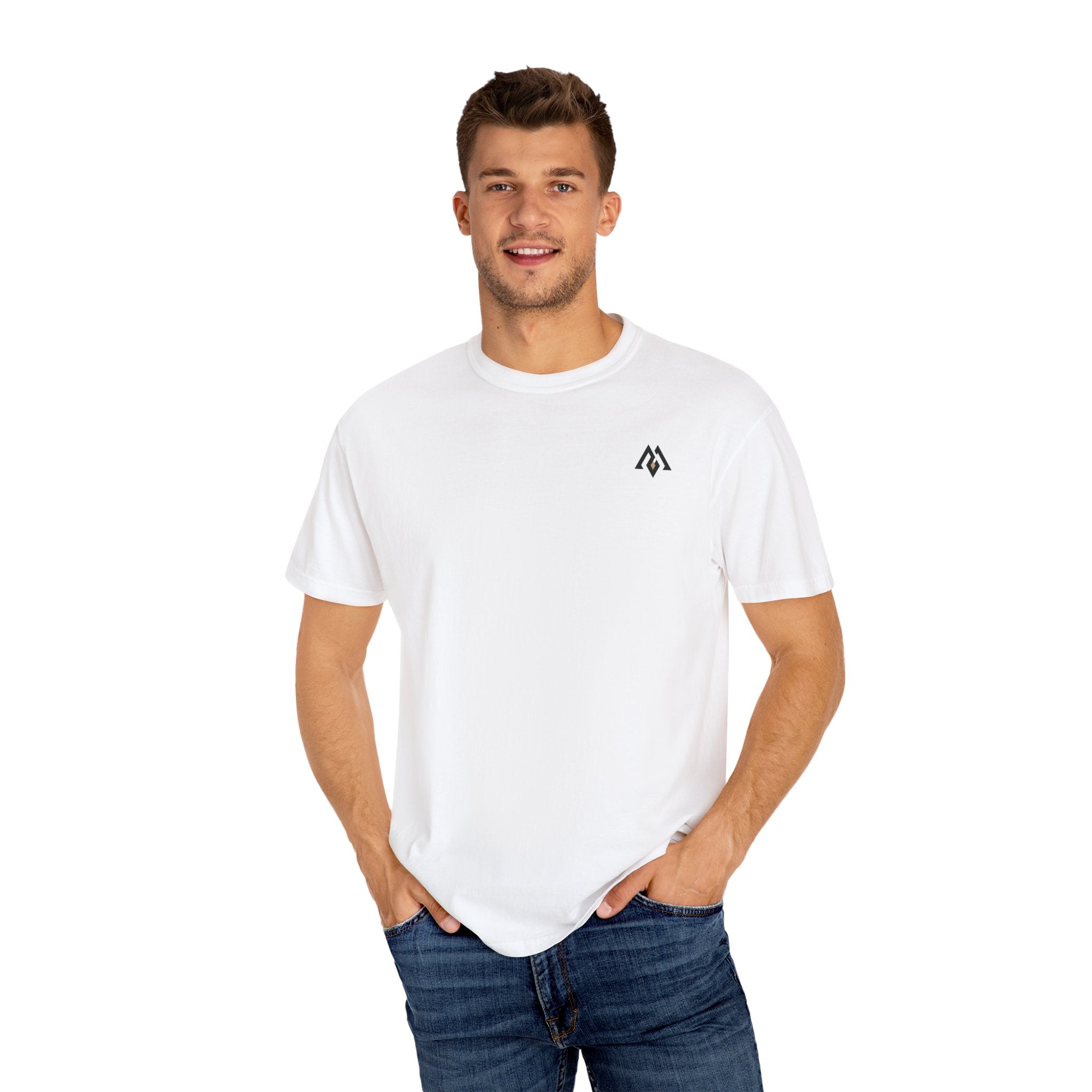 Garment-Dyed Unisex T-Shirt | Relaxed Fit Cotton Tee