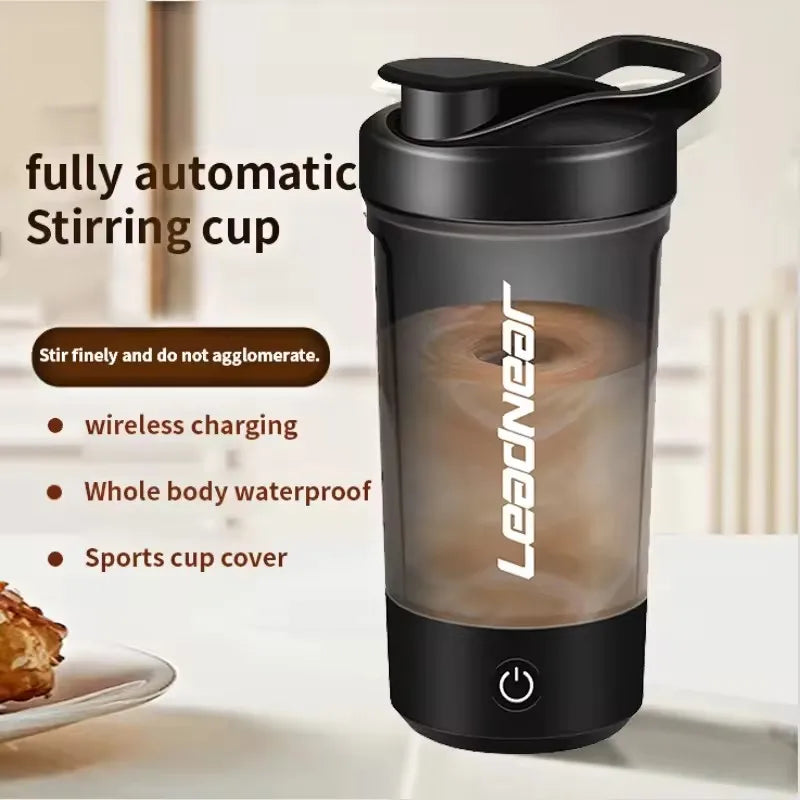 Portable Electric Blender Cup – Automatic Protein Shaker for Gym, Travel & Home