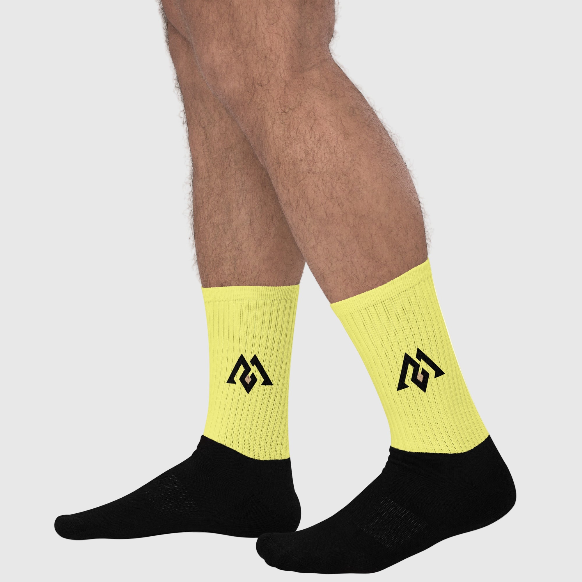 Close-up of Active Aegis Performance Crew Socks showcasing cushioned sole, ribbed upper, and breathable cotton blend — ideal for gym workouts, running, and everyday wear.